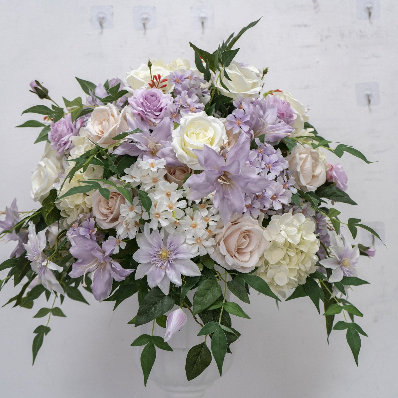Pastel Mix Floral Centerpiece – Wedding Table Decor